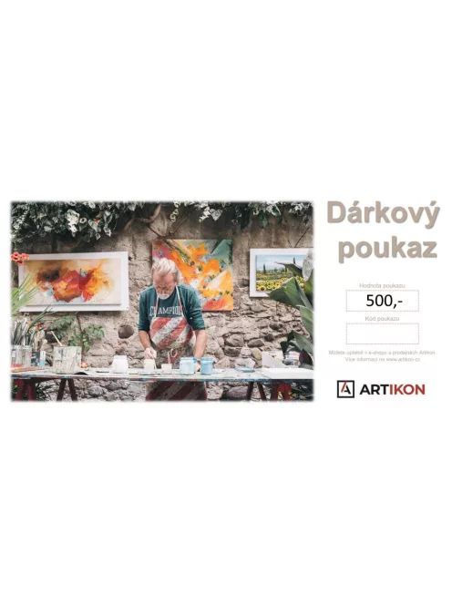 Gift voucher 500 CZK