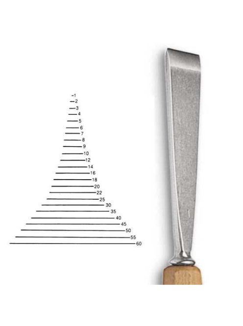 Stubai lapos véső 5501 – szélesség 60 mm