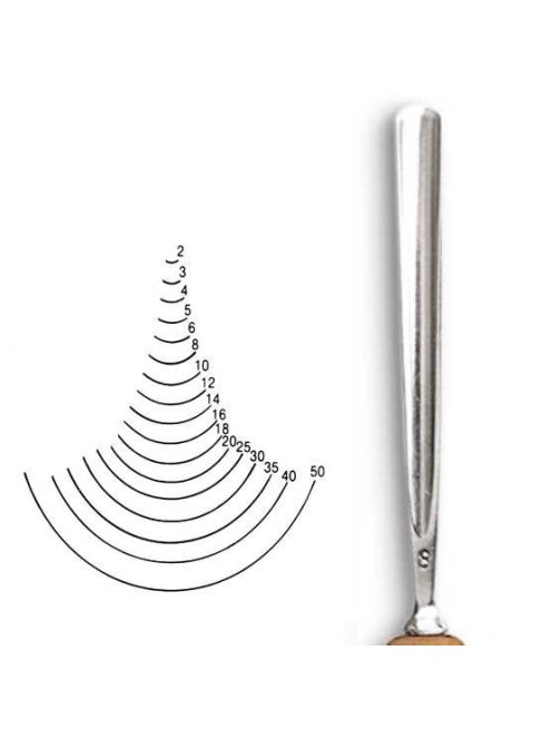 Véső Stubai U-alakú 5508 – szélessége 4mm