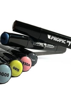 Propic markerek – 5 db-os készlet, kék ég