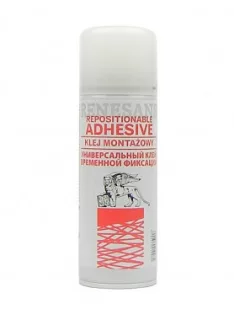 Temporarily relocatable spray adhesive Renesans 200ml