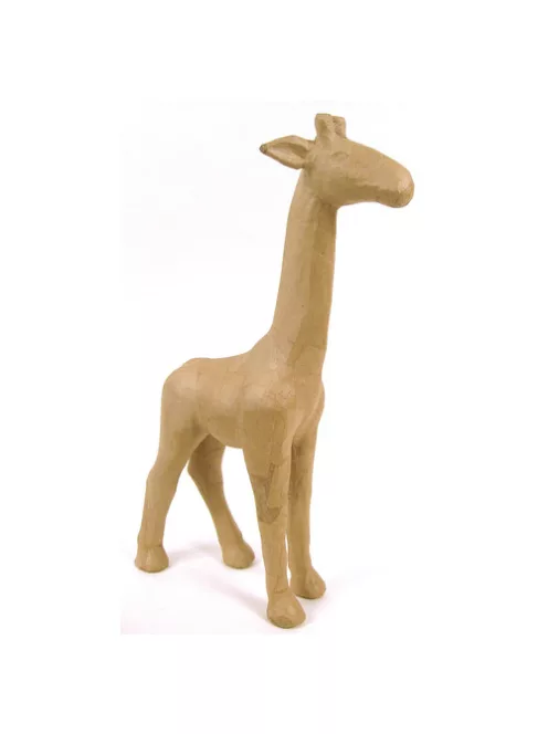 Zsiráf papírmasé-ból, extra nagy 56 cm