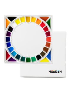 Porcelán paletta négyzet nagy 32 mélyedés 32x32cm