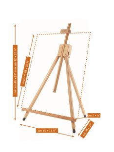 Asztali festőállvány, háromlábú Mabef M/15