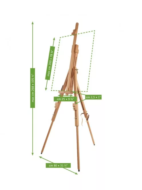 Massive outdoor easel Mabef - M/32