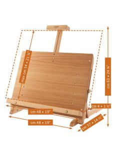 Asztali festőállvány tányérral Mabef M/34