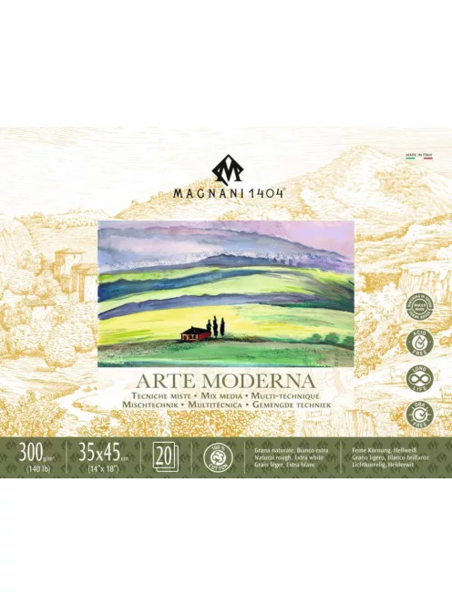 Mixed media Magnani Arte Moderna 35x45cm 100% cotton