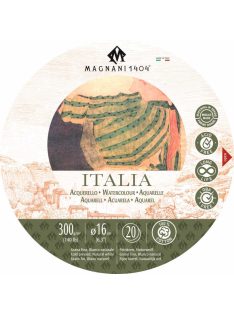 Kerek akvarell tömb Magnani Italia 16cm 300g 100% cotton