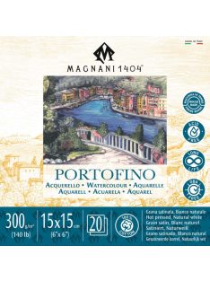 Akvarell tömb Magnani Portofino 15x15cm 300g 100% pamut