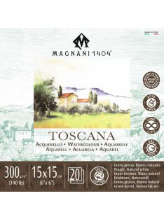 Akvarell tömb Magnani Toscana 15x15cm 300g 100% pamut