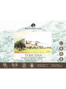 akvarell pad Magnani Toscana 26x36cm 300g 100% cotton