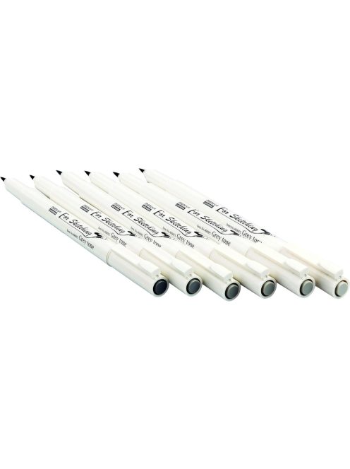 Marker készlet Marvy – szürke árnyalatok 6 db