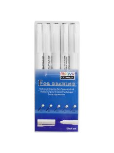 Marker készlet Marvy – szürke árnyalatok 6 db