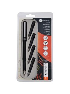 Manuscript Classic kalligráfiakészlet fémdobozban