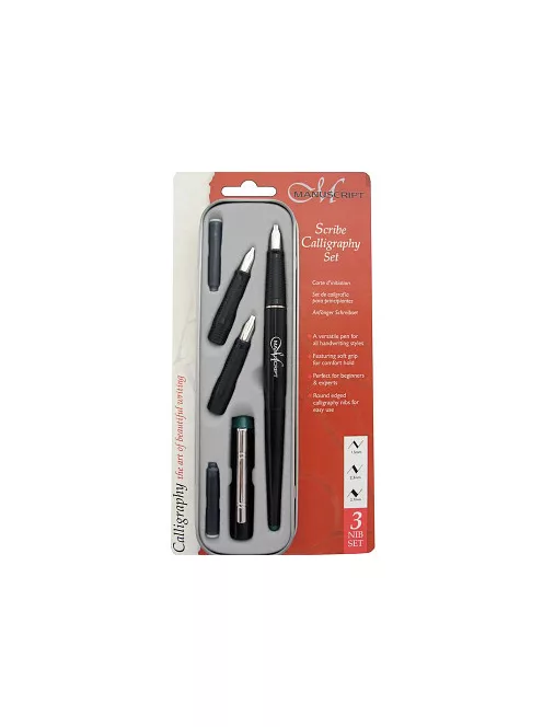 Calligraphic pen set Manuscript 3 pcs