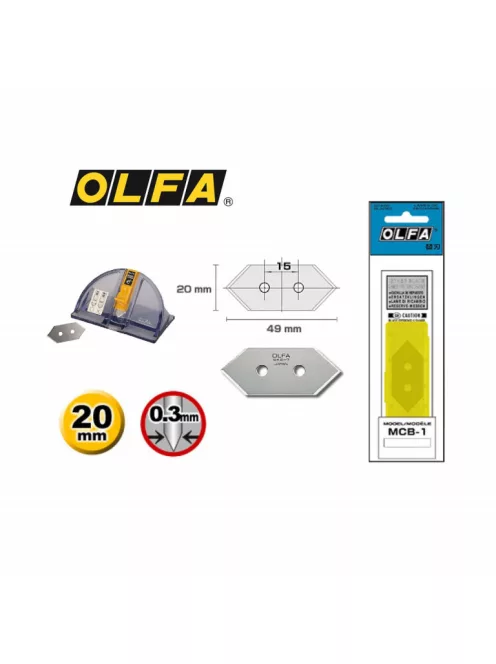 Olfa cserés MCB-1 a MC-45-höz