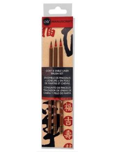 Kalligráfia kínai ecset készlet Manuscript