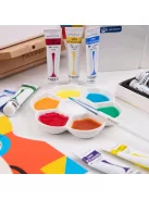 Porcelain palette for watercolor - flower