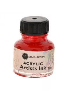 Kalligráfia tinta Manuscript 30ml – piros