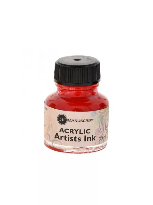 Kalligráfia tinta Manuscript 30ml – piros