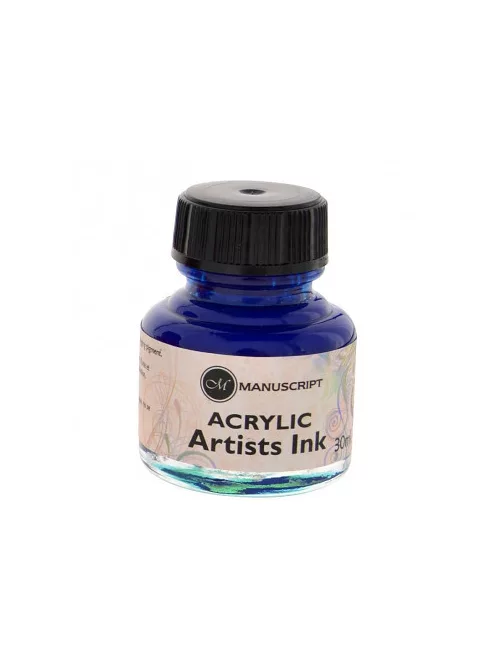 Kalligráfia tinta Manuscript 30ml - kék