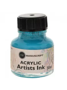 Kalligráfia tinta Manuscript 30ml – türkiz