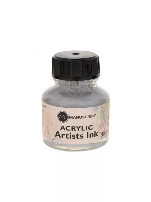 Kalligráfia tinta Manuscript 30ml - ezüst