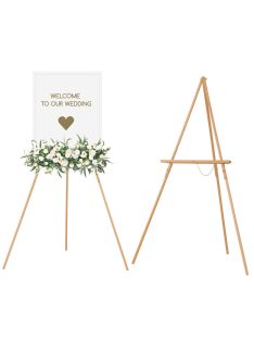 Meeden fa kiállítási festőállvány 163 cm