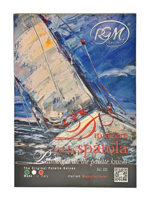 Book festés palette knives No. 3, New Age 60 pages