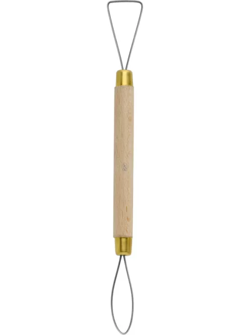 Kétoldalú drót hurok 20cm B06 - csepp és nagyobb háromszög