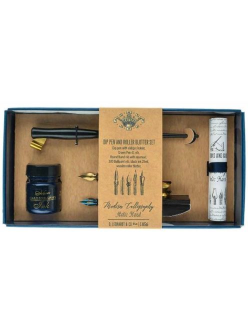 Kalligráfiakészlet Manuscript 3 toll, szárító és tinta