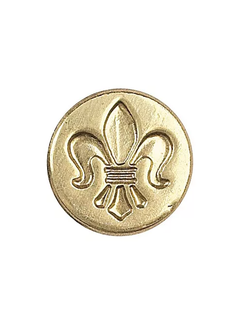 Manuscript 17mm Seal head – Fleur-de-Printing press