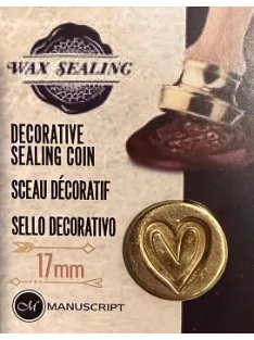 Manuscript 17mm Seal Head – Heart