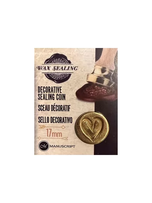 Manuscript 17mm Seal Head – Heart