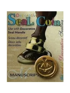 Seal Head Manuscript 17mm – Pumpkin