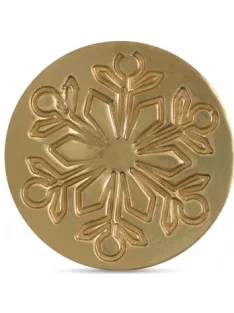Manuscript Seal Head 17mm – Snowflake