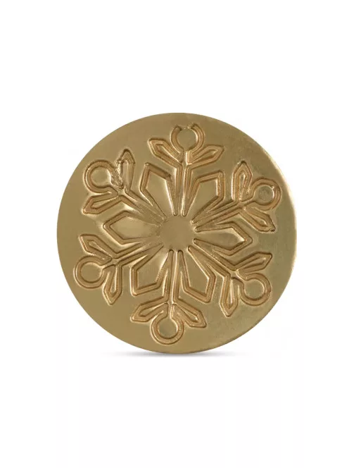 Manuscript Seal Head 17mm – Snowflake