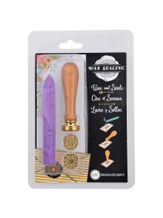 Fa nyél, Manuscript Trends, viasszal és két lyukasztóval