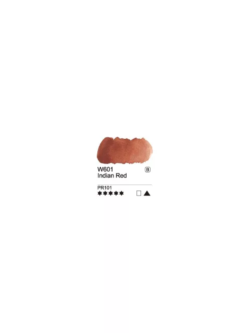Akvarell festék Mijello 15ml  601 Indiai vörös
