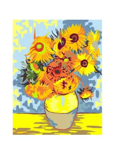 Számozós festés Rosa - 086 sunflower