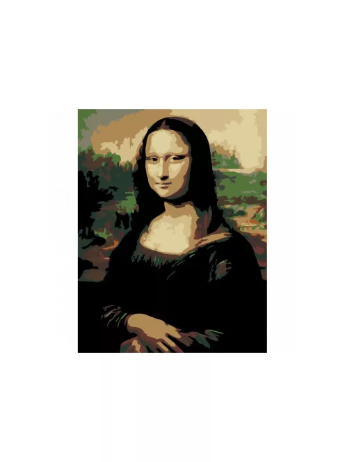 Számokkal festés Rosa – 103 Mona Lisa