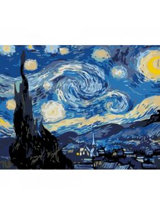 Festés számok szerint Rosa – 106 Éjszakai égbolt