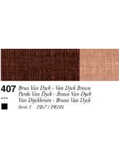 Sennelier olajstift 38ml – 407 Van Dyck Brown
