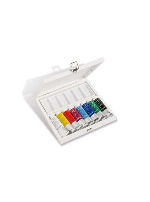 Sennelier Etude olajfesték készlet 8x34ml fadobozban