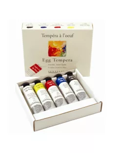 Sennelier egg tempera set 5x21ml