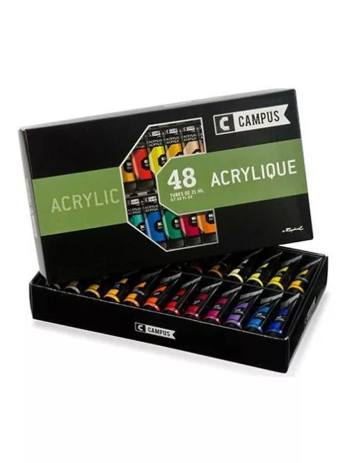 Campus akril festék készlet 48x21ml