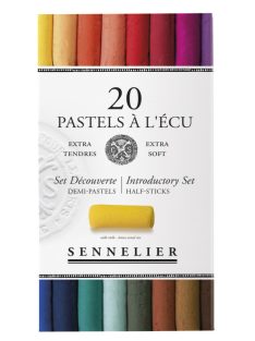 Sennelier szárazpasztell készlet 20 db félalap