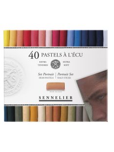 Sennelier szárazpasztell készlet 40 félportré