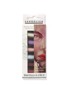   Száraz pasztell készlet Sennelier 6 db fél, Halvány Skin Tones