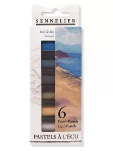 Száraz pasztell készlet Sennelier 6 db fél, Seascape